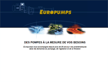 Tablet Screenshot of europumps.com